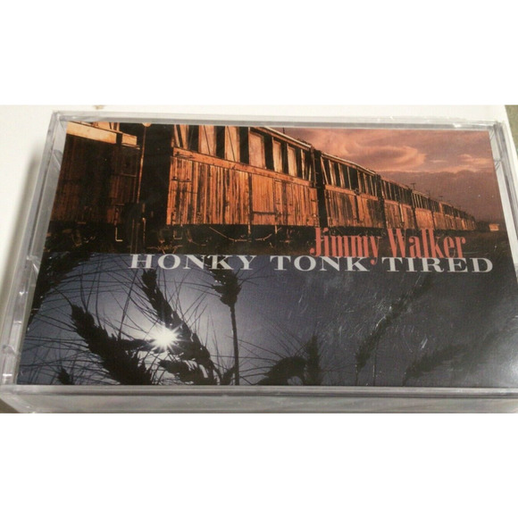 Sealed Cassette Tape 1999 Jimmy Walker Honky Tonk Tired 899A - Picture 1 of 2